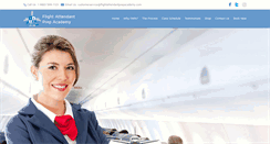 Desktop Screenshot of flightattendantprepacademy.com